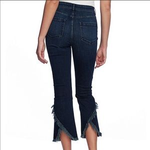 1 State Tulip Hem Jeans